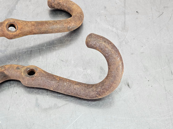 1981-87(91) Chevy Truck, Suburban, Blazer Factory Front Tow Hook Pair - OEM1
