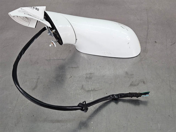 1997-02 C5 Corvette Side View Mirror Assembly, White, Left Driver Side LH12