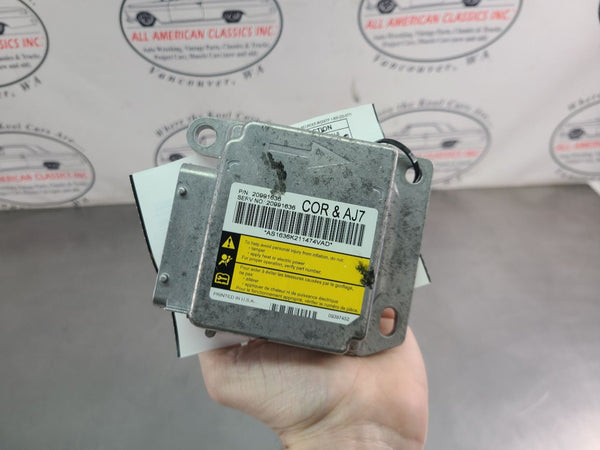 2011-12 C6 Corvette SRS Control Module, #20991636 - OEM0