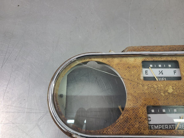 1948-50 Ford Pickup Truck Instrument Cluster Gauge - For Parts/Repair - OEM1