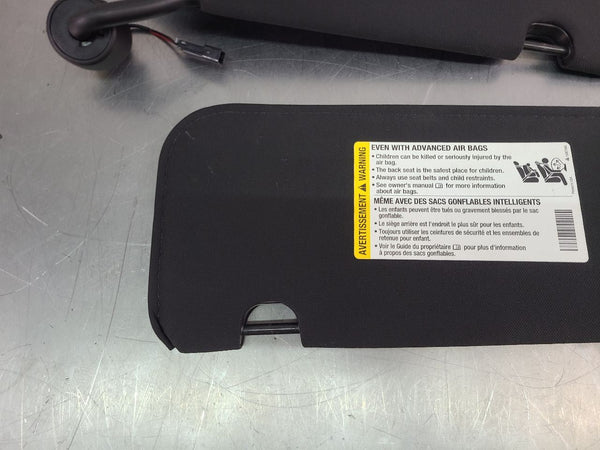 2005-13 C6 Corvette Front Sun Visor Pair, Left / Right, w/ Opt. UG1, RH/LH - OEM10