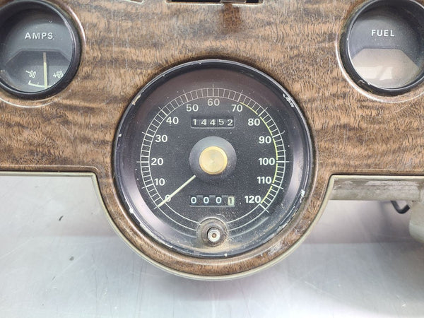 1967-68 Cougar XR-7 Instrument Cluster Tachometer Speedo Assembly, Woodgrain4
