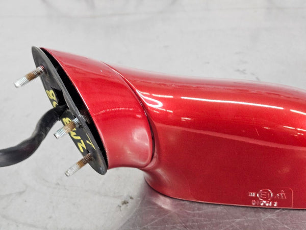 1997-02 C5 Corvette Side View Mirror Assembly, Carmine Red, Left Driver Side LH9