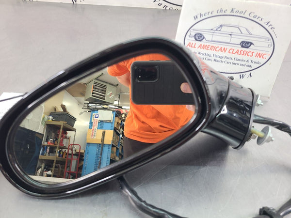 2005-13 C6 Corvette LH Left Side View Mirror, Black, Opt. DD0 - OEM1