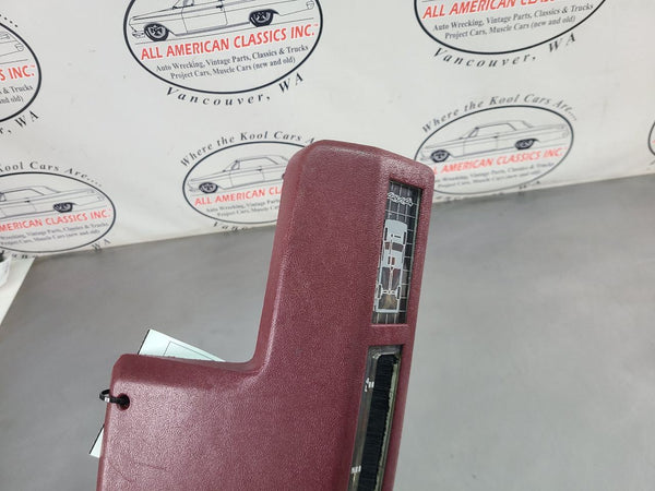 1988-94 Chevy Truck / Suburban Transfer Case Floor Shifter Trim, Red - OEM11
