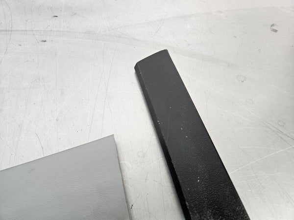 1987-93 Mustang Fox Body Headliner Trim Bezel Moulding 4 Piece Set, Black / Gray6
