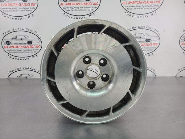 1984-85 C4 Corvette Factory Sawblade Wheel, 16x9.5, Rear Right Passenger RH0
