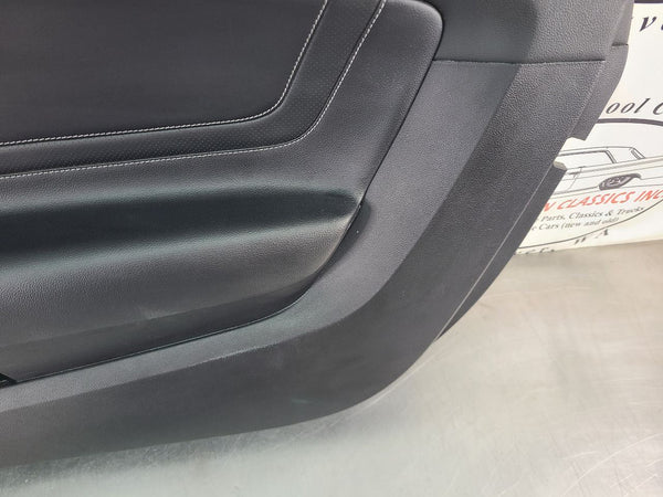 2018 Mustang Right Passenger Side Door Trim Panel, Premium Package, Black, RH10
