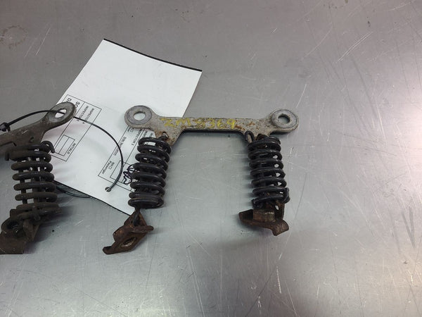 2004-09 Cadillac XLR Factory Exhaust Spring Hanger Assembly Pair - OEM2