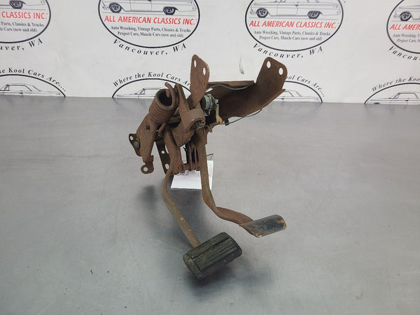 1976-80 Mopar F-Body 4-Speed Manual Clutch Pedals Box Assembly - OEM0