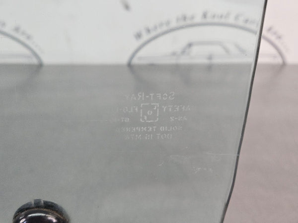 1970 Impala 2 Door Front Door Window Glass, Left Driver Side LH, Tinted - OEM11