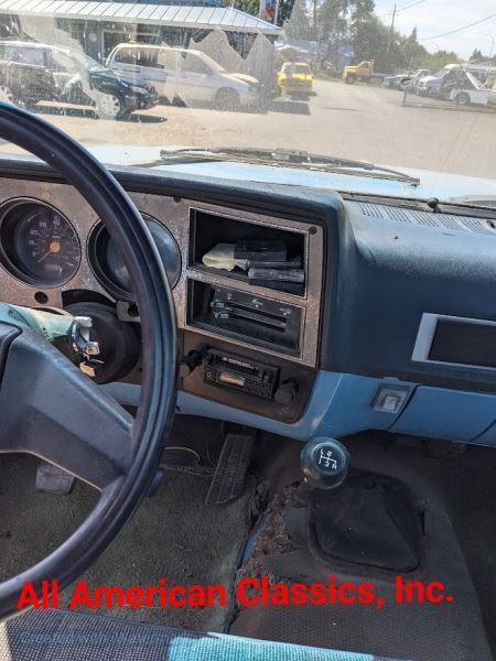 1973-87 GMC Chevy SM465 Shifter Assembly w/ Rod, Knob, Boot - OEM20
