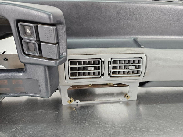 1987-89 Mustang Fox Body Front Dash Panel, Loaded w/ Trim, Glovebox, Gray - OEM8