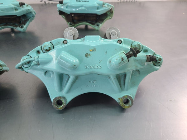 2010-15 Camaro SS Factory Brembo Big Brake Caliper Set of 4 Front/Rear, Blue8