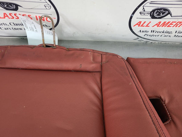 2004-06 GTO 2nd Row Rear Seat Lower Cushion, Red, 62k Miles - OEM3