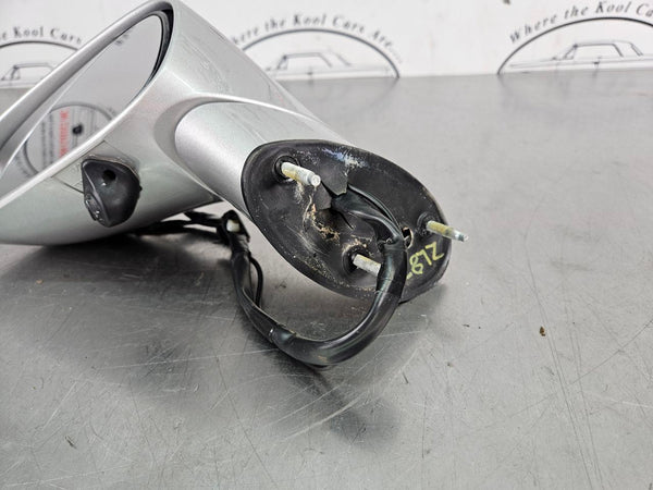 2005-13 C6 Corvette Side View Mirror Assembly, Left Driver Side LH, Silver - OEM3