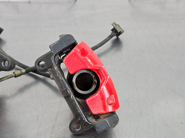 1997-04 C5 Corvette Factory PBR Brake Caliper Set, Front and Rear, Red - OEM6