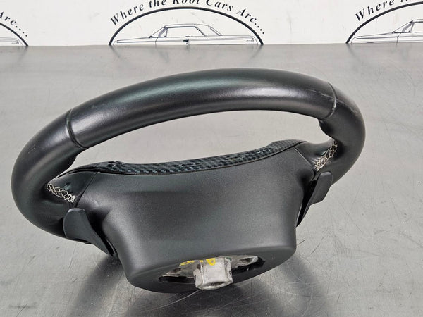 2016 C7 Corvette Factory Steering Wheel w/ Shift Paddles, Radio Control, Black13