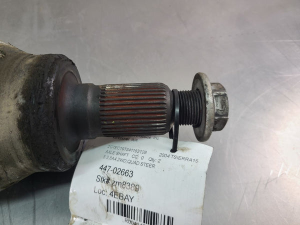 2002-05 GMC Denali / Sierra Quadrasteer Rear Axle Shaft Assembly - OEM1