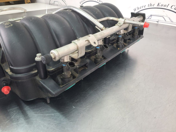 2005-07 C6 Corvette LS2 Factory Intake Manifold Assembly w/ Rails, Fuel Injector6
