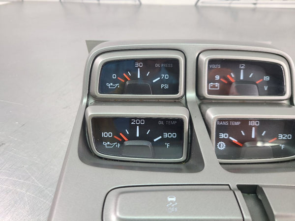 2010-15 Camaro SS RS Center Console Rally Gauge Pack / Shifter Bezel Trim2