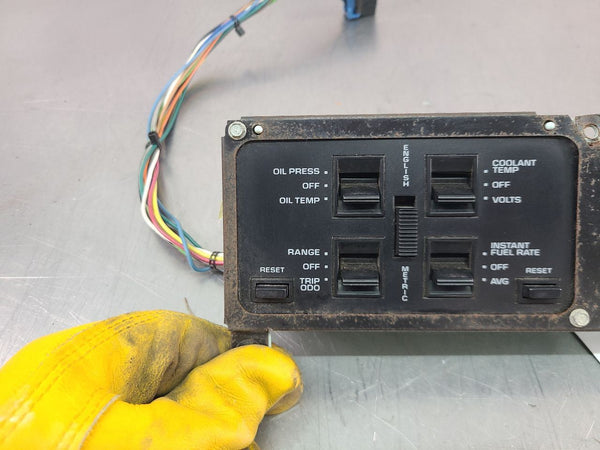1984-85 C4 Corvette Driver Info Center DIC Display Assembly w/ Wiring - OEM1