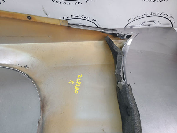 2004-09 Cadillac XLR Front Fender Panel, Right Passenger Side RH, Silver - OEM18