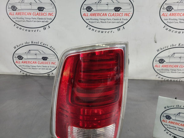 2013-22 Dodge Ram 1500 Pickup Truck Taillight, Left LH Driver Side, Chrome, LED10