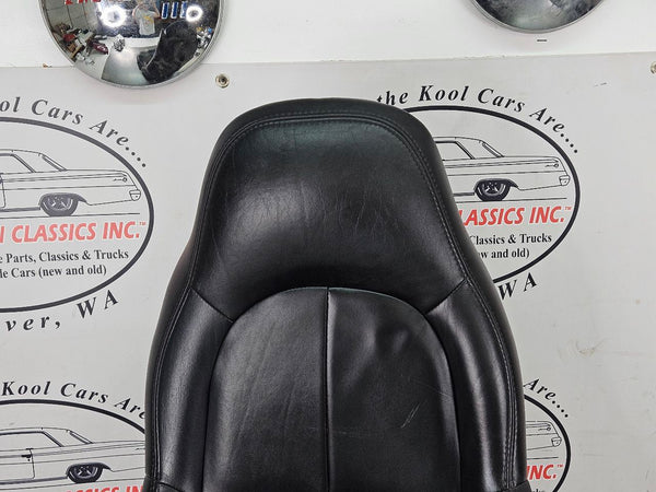 1997-04 C5 Corvette Front Seat, Passenger Side, Factory w/ Seat Track, Black 1