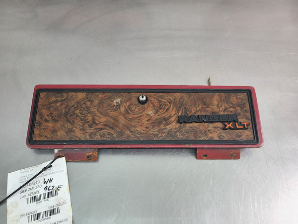 1973-79 Ford Ranger 1978-79 Bronco Glovebox Door w/ Woodgrain Trim - OEM6