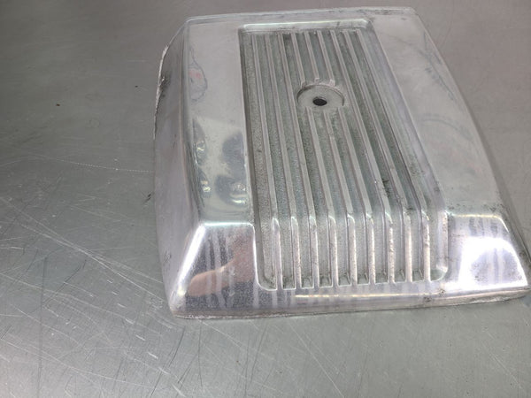 Vintage Cal Custom Aluminum Finned Shaker Hood Scoop Air Cleaner, Ratrod, Hotrod6