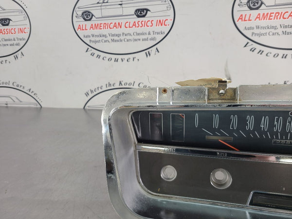 1964-66 Buick Skylark Instrument Cluster Speedometer Gauge Assembly, Untested9
