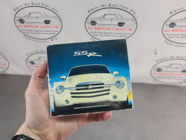 2006 Chevy SSR Owners Instructional CD w/ Holder Case - OEM0