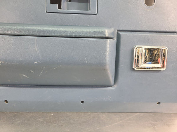 1981-91 Chevy Suburban, Crew Cab Truck, Door Trim Panel, Left Side Rear, Blue9