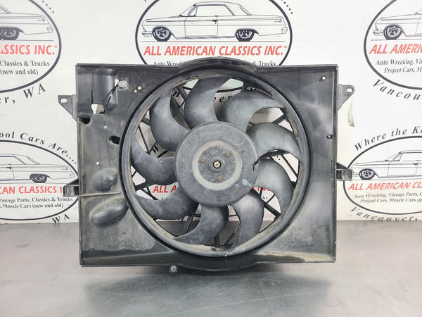 2002 Ford Thunderbird Radiator Cooling Fan Assembly w/ Hydraulic Pump - OEM8