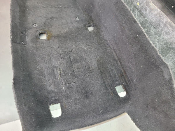 2005-13 C6 Corvette Front Footwell Carpet Pair, Left / Right, Black - OEM4