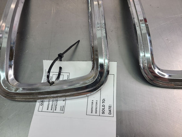1971-77 Dodge Van Rear Taillight Tail Lamp Bezel Trim Pair, LH / RH - OEM5
