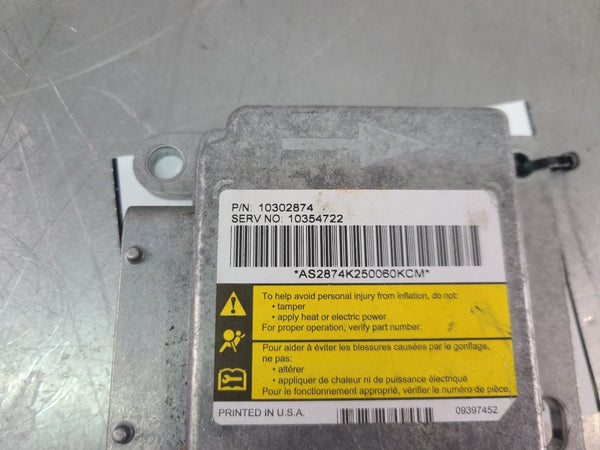 2005 C5 Corvette SRS Control Module, #10302874, Opt. AJ7 - OEM1