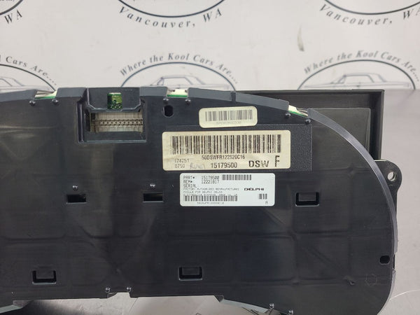 2003 Hummer H2 Instrument Cluster Speedometer Gauge Assembly, 150k Miles - OEM10