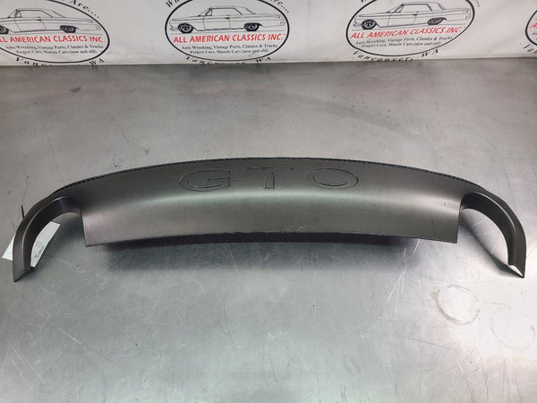 2004-06 GTO Rear Lower Bumper Valance Lip Panel, 'GTO' - OEM0