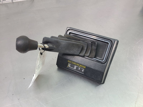 1981-91 Chevy Suburban Transfer Case Shifter Assembly w/ Bezel, Knob, Black11