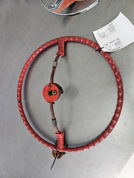 1956 Oldsmobile Steering Wheel Assembly w/ Horn Ring, Button, Complete! - OEM17