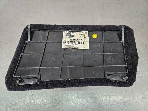1997-04 C5 Corvette Fuse Box BCM Carpeted Cover Panel Door Lid, #10290668, Black2
