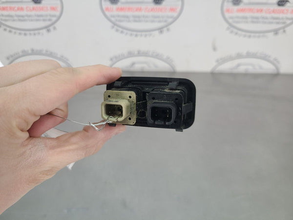2005-13 C6 Corvette Fuel Door / Trunk Release Switch, Front Dash, Black Trim2