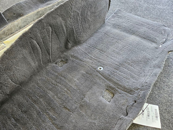 2005-13 C6 Corvette Interior Cabin Carpet Set, Footwell, Behind Seat, Black, OEM8