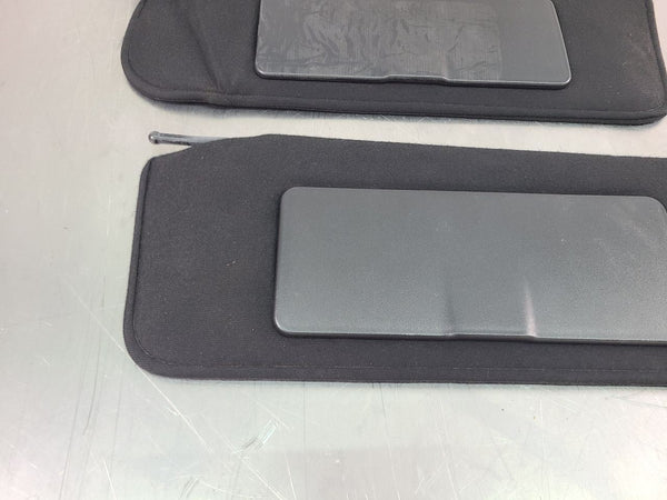 1997-04 C5 Corvette Front Left / Right Sun Visor Pair, Black, LH/RH - OEM4