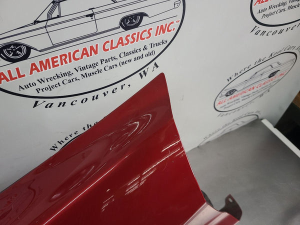 2005-13 C6 Corvette Left Driver Side Front Fender Panel, Magnetic Red, LH - OEM9