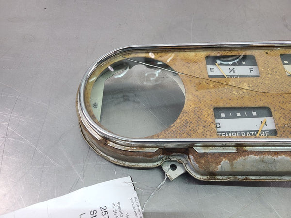1948-50 Ford Pickup Truck Instrument Cluster Gauge - For Parts/Repair - OEM2
