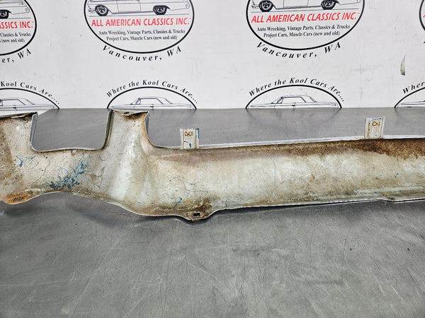 1970 Impala, Caprice Front Valance Lower Bumper Trim Panel, Chrome, OEM GM 18