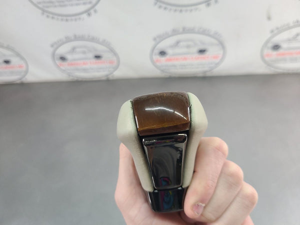 2004-09 Cadillac XLR Transmission Shifter Dark Woodgrain Knob - OEM11